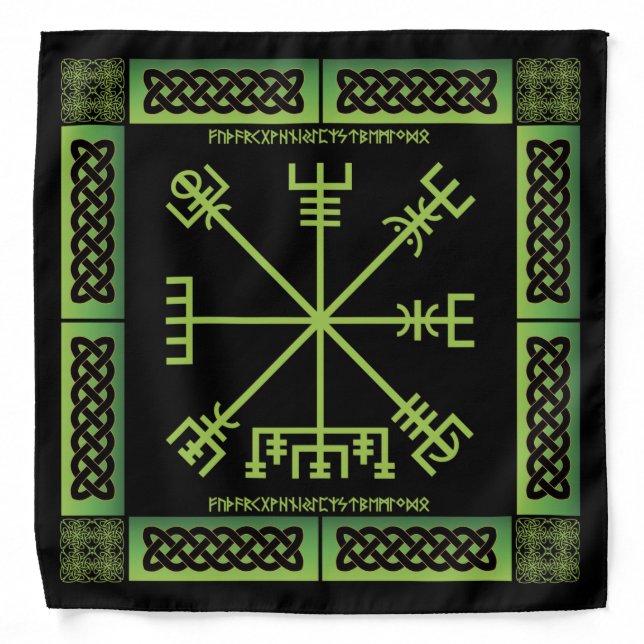 Celtic Vegvisir Bandana (Front)