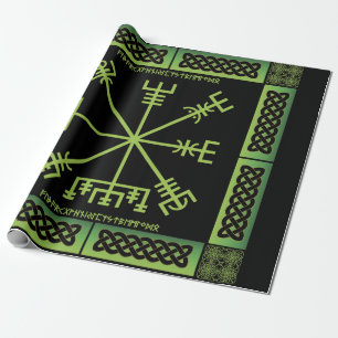 Celtic Vegvisir Wrapping Paper