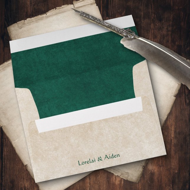 Celtic Viking Dragon Wedding Envelope (Creator Uploaded)