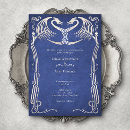 Celtic Viking Dragon Wedding Invitation