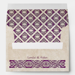 Celtic Viking Fantasy Wedding Envelope