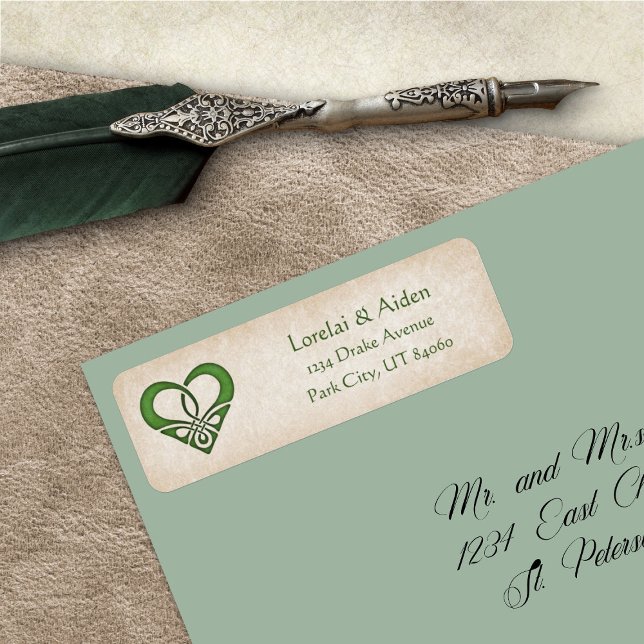 Celtic Viking Fantasy Wedding Label (Creator Uploaded)
