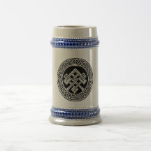 Celtic & Viking Inspired Artwork Beer Stein