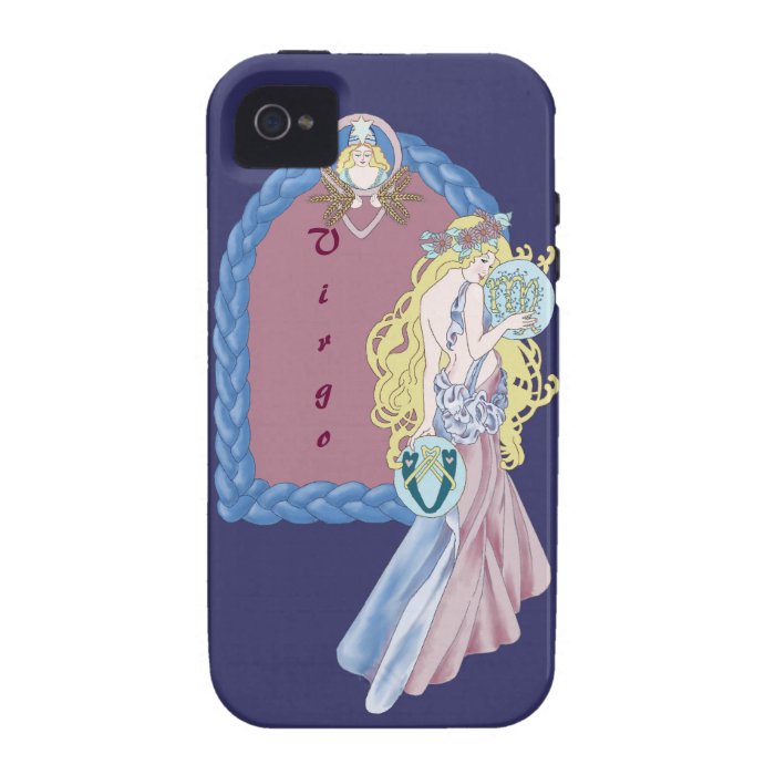 Celtic Virgo iPhone 4 Cases