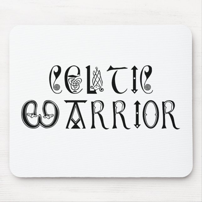 Celtic Warrior Mousepad (Front)