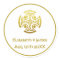 Celtic Wedding Faux Gold Celtic Knot Cross