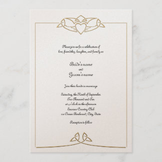 Celtic Wedding Invitation