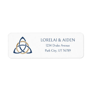 Celtic Wedding Label