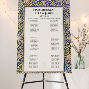 Celtic Wedding Seating Chart Sign