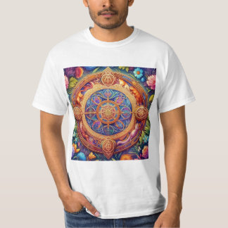 Celtic Wheel of Life: Connection to Nature T-Shirt