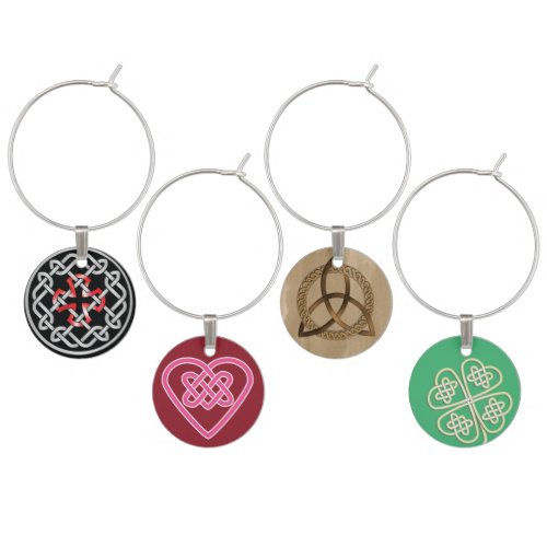 Celtic Wine Charm Set