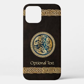 Celtic Wolf Knotwork Triad iPhone 12 Case