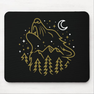 Celtic Wolf Mouse Pad