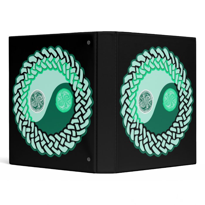 Celtic Yin Yang 3 Vinyl Binders