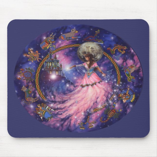 Celtic Zodiac Mouse Pad (Front)