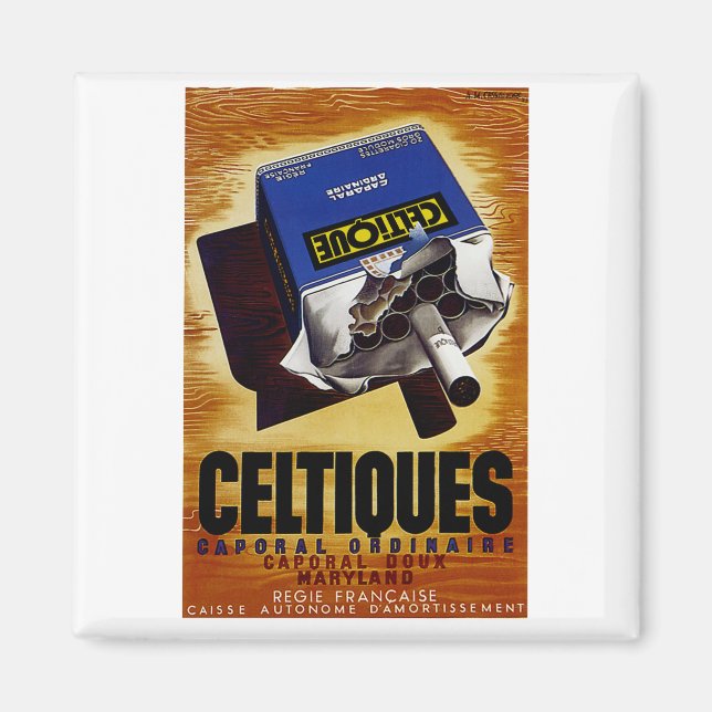 Celtiques Cigarets Magnet (Front)