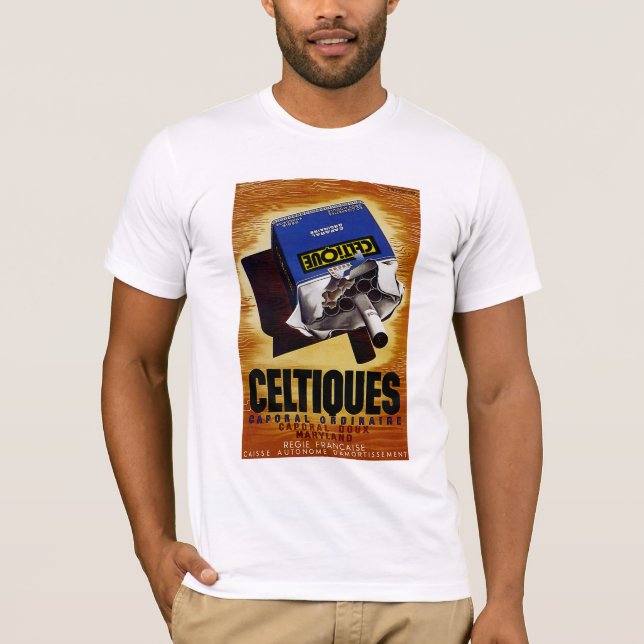 Celtiques Cigarettes T-Shirt (Front)
