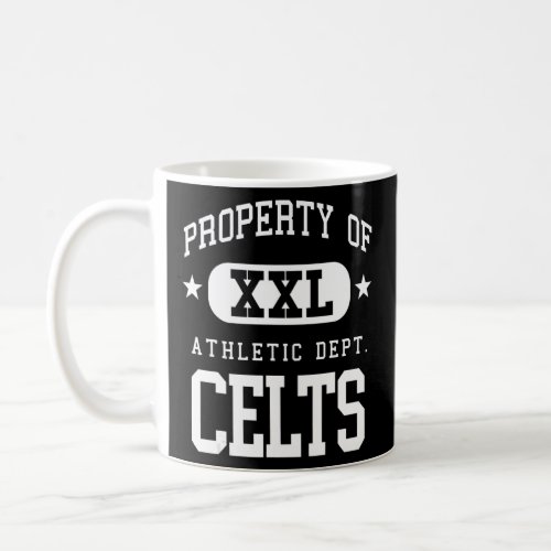Celts XXL Athletic School Property  Coffee Mug