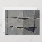 Cement block wall (Front)