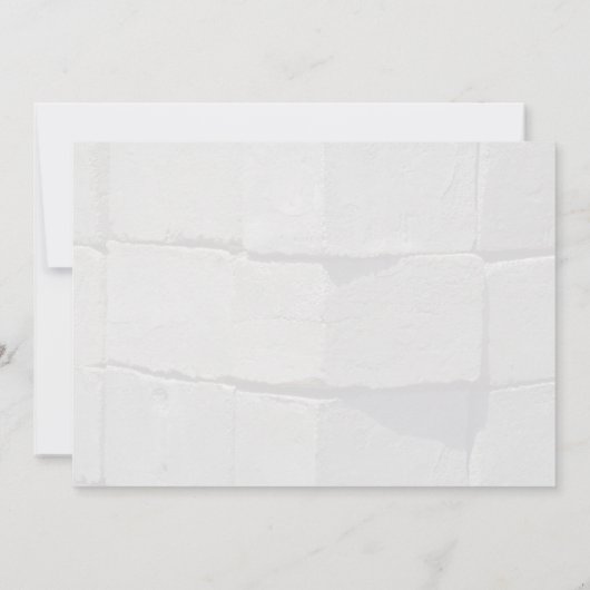 Cement block wall (Back)