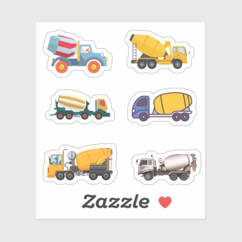 Cement Lorry Stickers