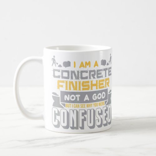 Cement Mason Concrete Worker Constuction Concrete  Coffee Mug