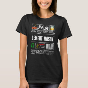 Cement Mason Skills Included Problem Solving Coffe T-Shirt