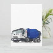 Cement Mixer Truck (Standing Front)