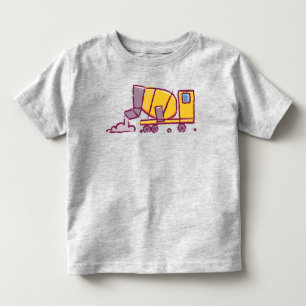 Cement Mixer Truck Drawing – Inspired by Kids -  Toddler T-shirt