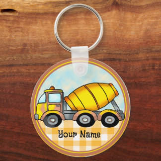 Cement Mixer Truck  keychain