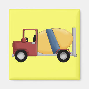 Cement Mixer Tshirts and Gifts Magnet