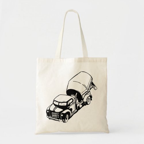 Cement Truck Tote Bag