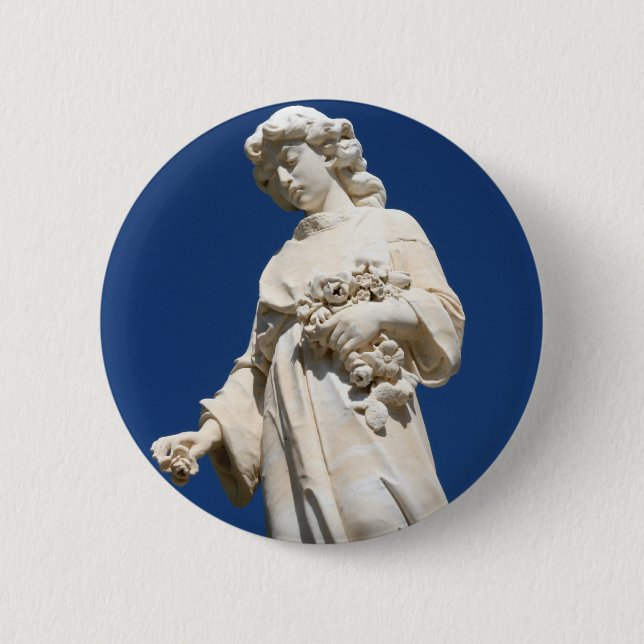 Cemetary Angel Button (Front)