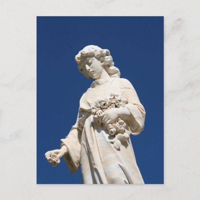 Cemetary Angel Postcard (Front)