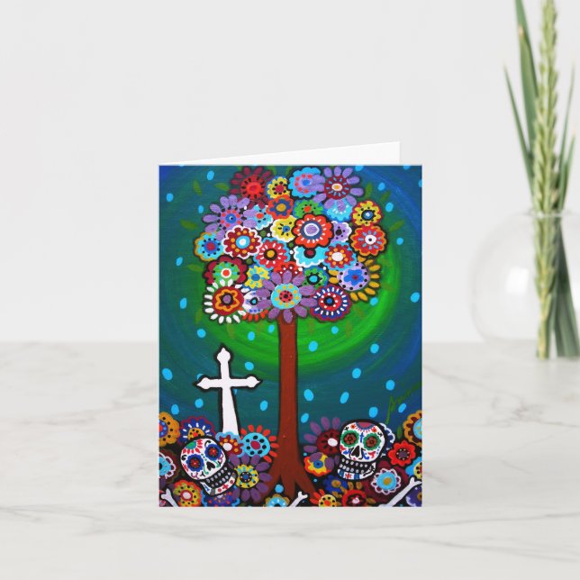 CEMETERY DAY OF THE DEAD CARD (Front)