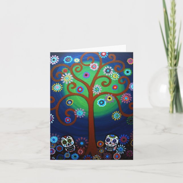 CEMETERY DAY OF THE DEAD CARD (Front)