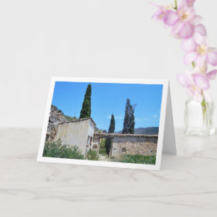 Cemetery of Old Domeño, Domeño Viejo, Valencia Card