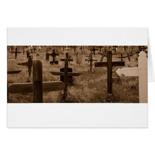 Cemetery Santa Fe Cards (Front Horizontal)