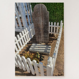 Cemetery theme jigsaw puzzle