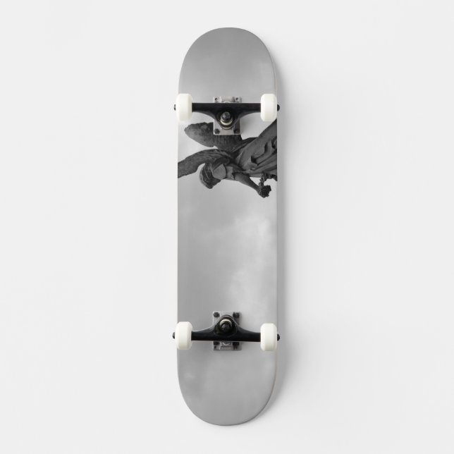 cemetery watcher skateboard deck (Front)