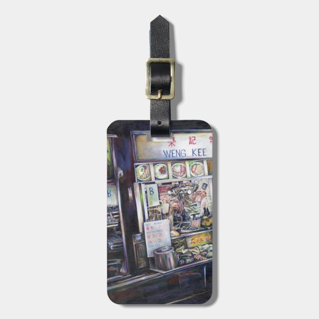 Cenosilicaphia Luggage Tag (Front Vertical)