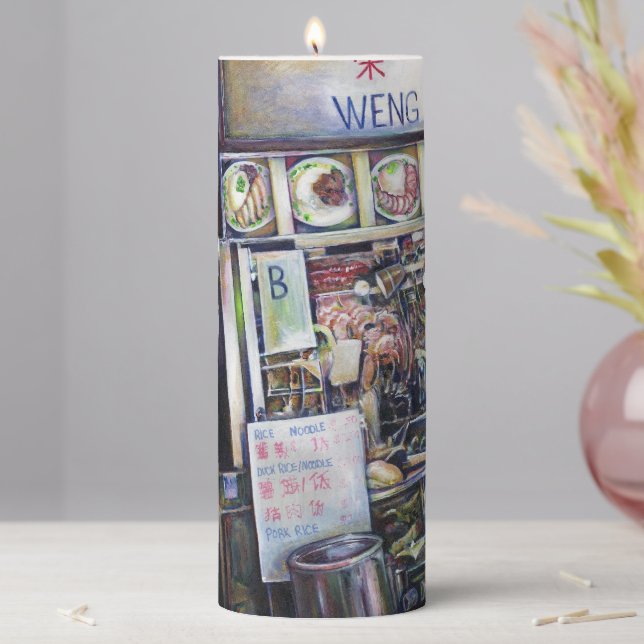 Cenosilicaphia Pillar Candle (In Situ)