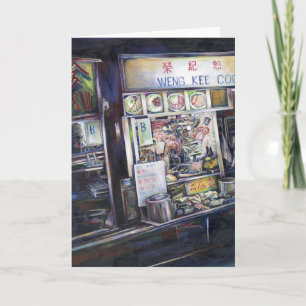 Cenosillicaphia Singapore Greeting Card