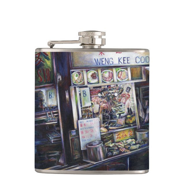 Cenosillicaphia, Singapore Hip Flask (Front)