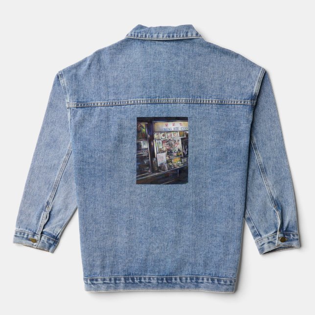 Cenosillicaphobia Denim Jacket (Back)