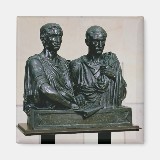 Cenotaph of the Gracchi, 1853 Magnet (Front)