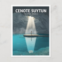 Cenote Suytun Valladolid Mexico Travel Gift
