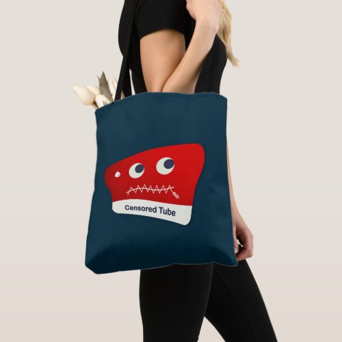 Censored Tube Squeezed Mixed Edition Tote Bag