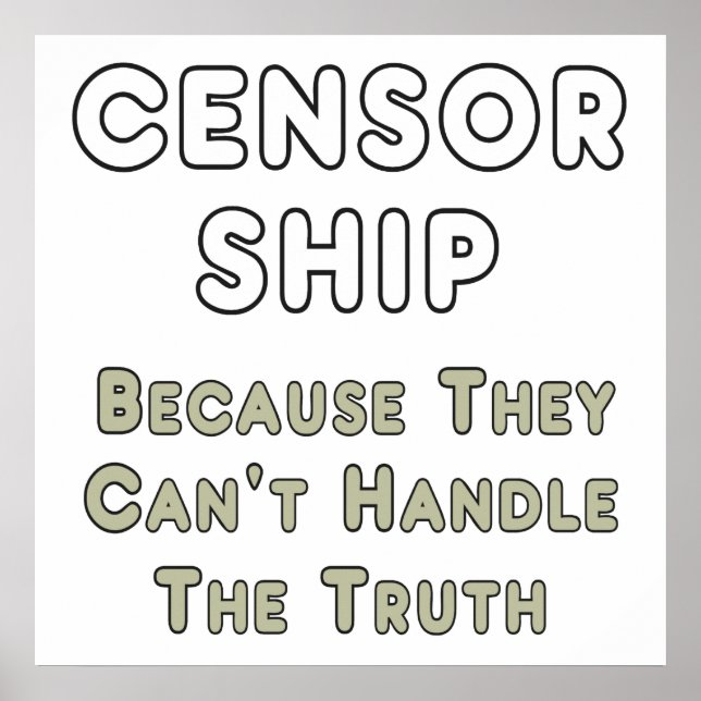 Censorship Poster (Front)
