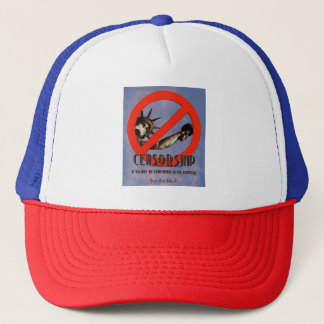 Censorship Trucker Hat